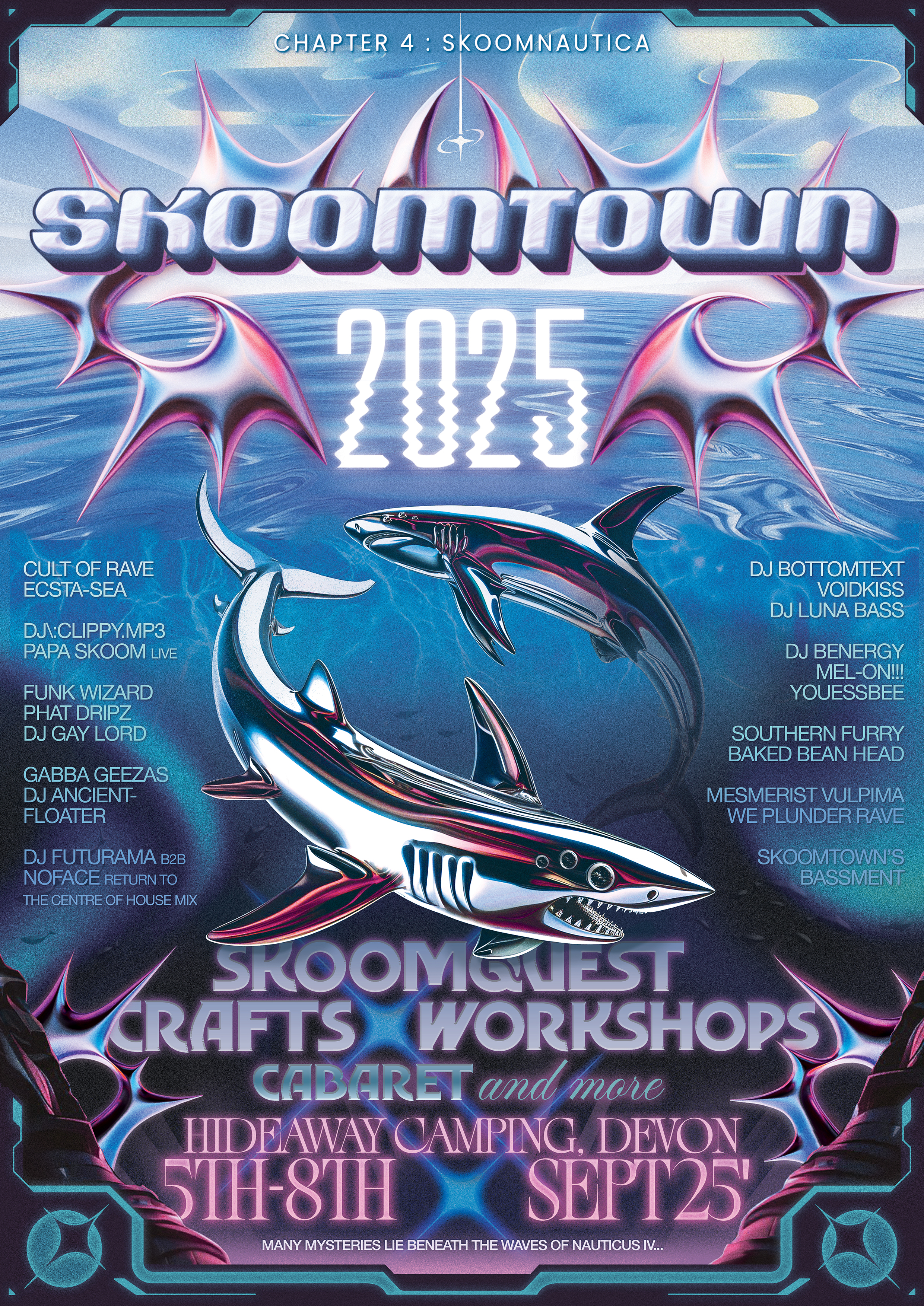 Skoomtown 2025 promo poster